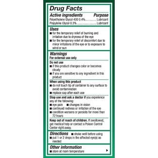 Systane Ultra Lubricant Eye Drops, 0.3 Fl Oz, 3 count