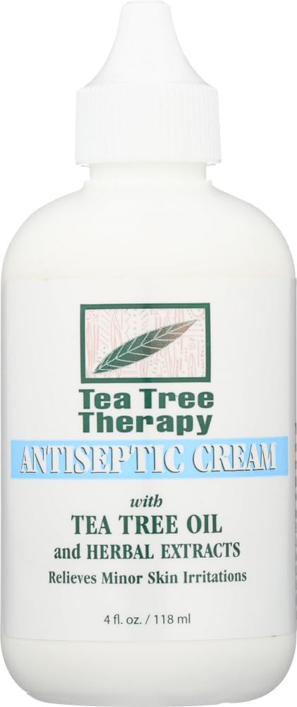Tea Tree Therapy Tea Tree Antiseptic Cream 4 oz ( Multi-Pack)12