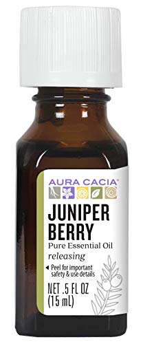 Aura Cacia Pure Juniper Berry Essential Oil | 0.5 fl. oz. | Juniperus communis