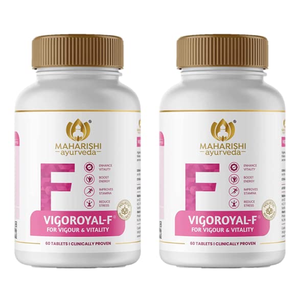 Maharishi Ayurveda Vigoroyal F  Ayurvedic Revitaliser For Women | Supports Reproductive Health| Made With TimeTested Herbs | 6