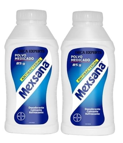 Mexsana Powder Pack of 2 (85g - 2.9 oz) / Polvo Mexsana (85 g - 2.9 oz)