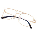 Dark Wost Computer Blue Light Blocking Glasses Blue Cut Zero Power antiglare Retro Square Eyeglasses, Frame for Eye Protection