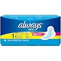 Always Maxi-Pads, Regular, 10 Pads