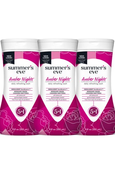 Summer's Eve Daily Refreshing Feminine Wash, pH Balanced (Amber Nights)