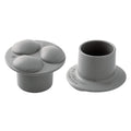 Carex Walker Glides, 1 1/8 Inch (Pack of 2)