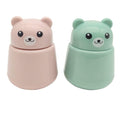 CoaGu 2-Pack Bear Pill Crushers - BPA-Free Dual Grinders, FDA-Compliant Fine Powder, Nursing Home & Travel Essentials