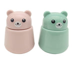 CoaGu 2-Pack Bear Pill Crushers - BPA-Free Dual Grinders, FDA-Compliant Fine Powder, Nursing Home & Travel Essentials