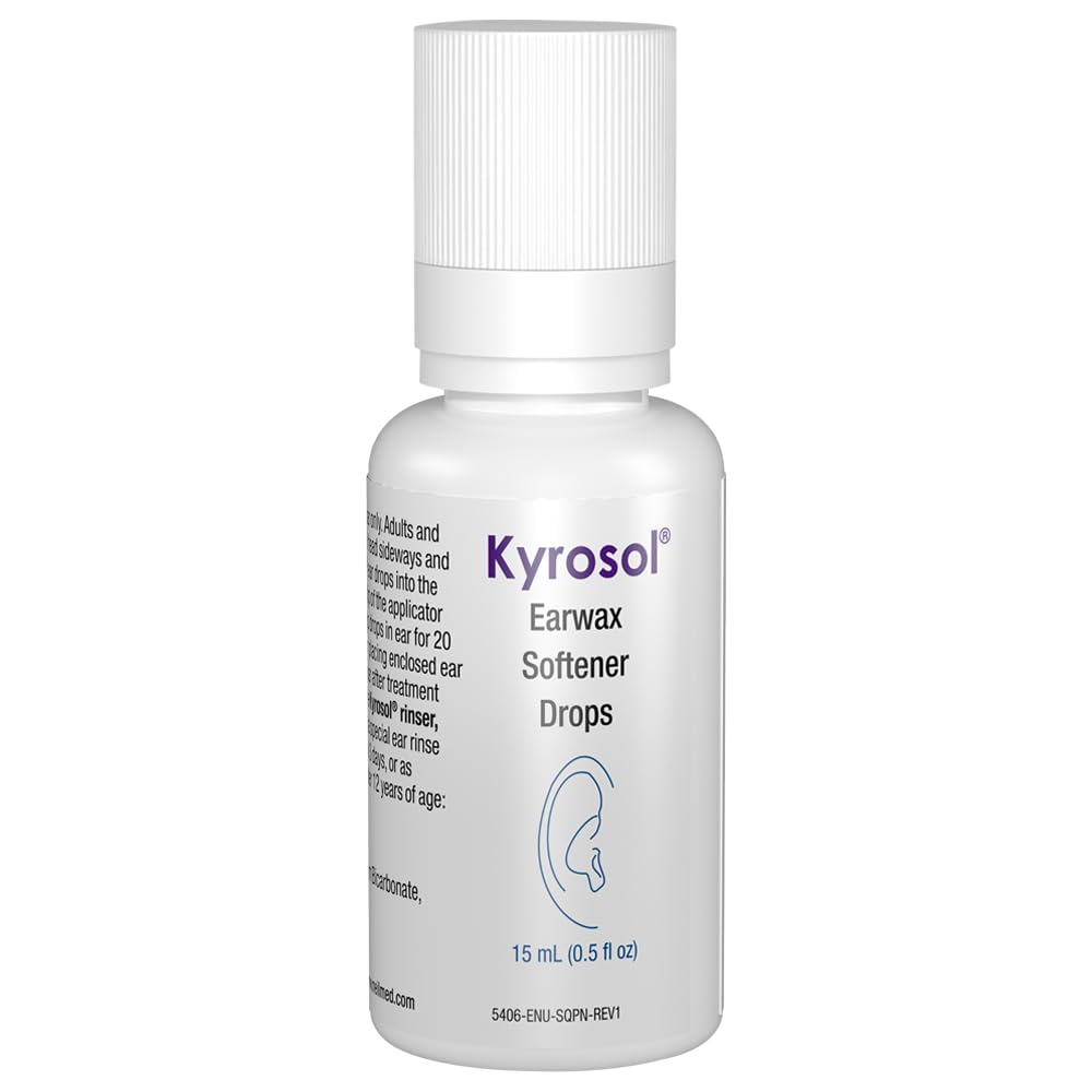 SQUIP NeilMed Kyrosol All-Natural Earwax Removal Aid, Original Version