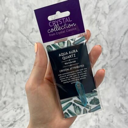 Aqua Aura Quartz Healing Crystal