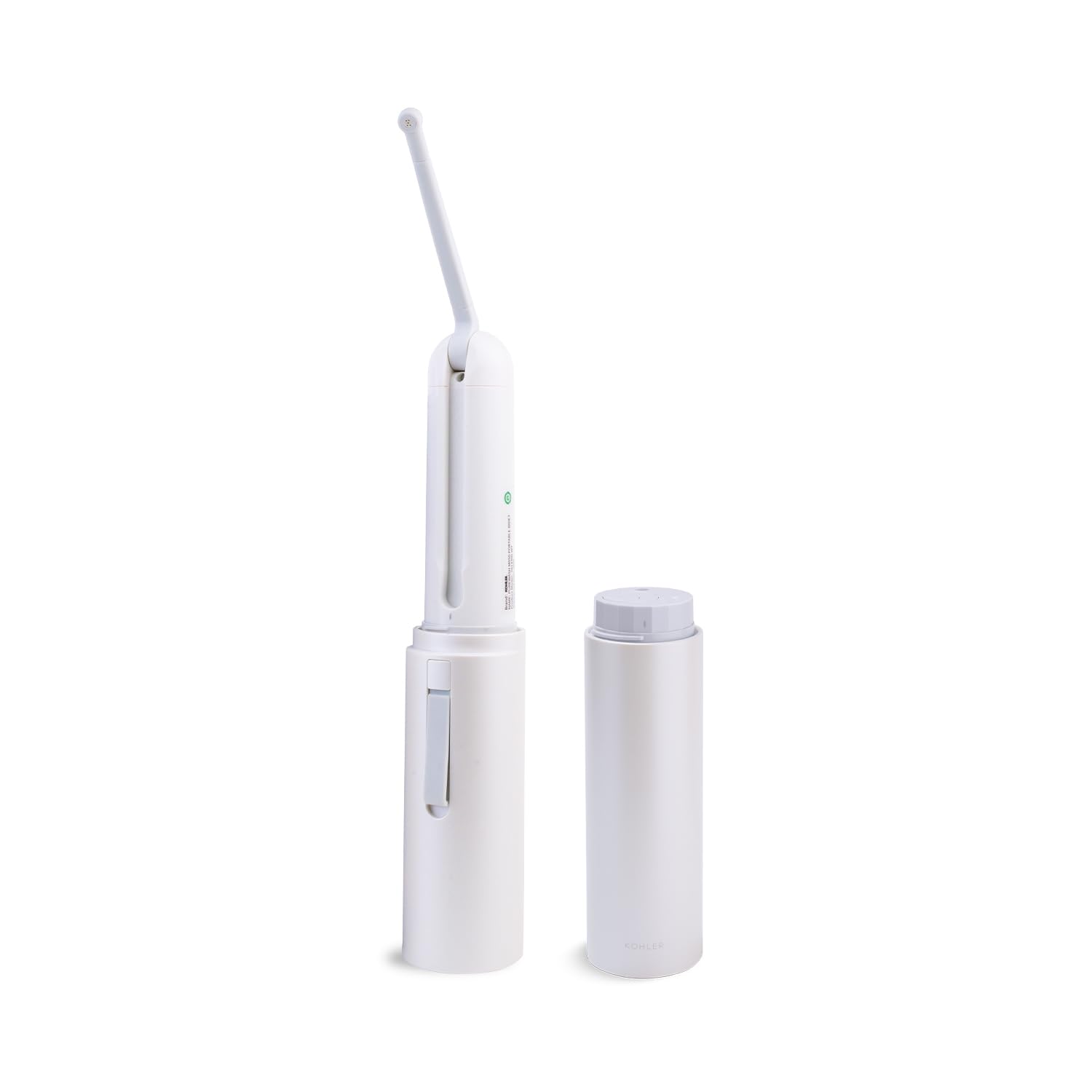 Kohler Purewash Portable Jet Spray, Portable Battery Operated Bidet, Compact, Lightweight, White Colour, Refillable 200Ml Bottle
