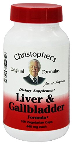412494-Christopher s Liver And Gall Bladder - 425 mg - 100 Vegetarian Capsules