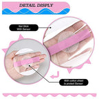 60 Packs Shower Waterproof Patch Freestyle Transparent Adhesive Patches Waterproof Sensor Covers Precut Clear Protection Sticker