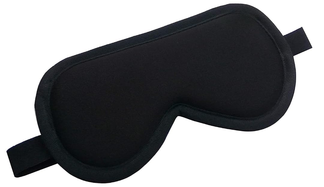 Eye Mask For Sleeping With Adjustable Strap Super Soft Sleeping Mask Blind Fold For Comfortable Sleep Travelling Sleep Mask Pad 