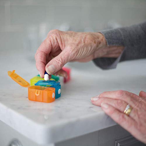 Safe & Sound Pop-Open 7 Day Pill Box