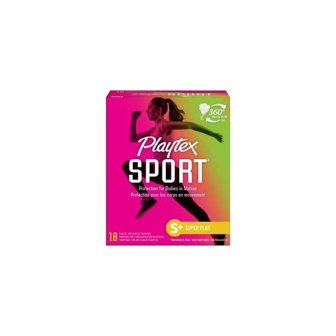 Playtex Unscented Sport Tampons 18 Count,