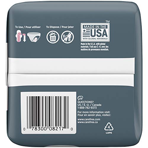 Carefree Breathe Ultra Thin Super Pads with Wings, Irritation-Free Protection, Unscented, 28 Count