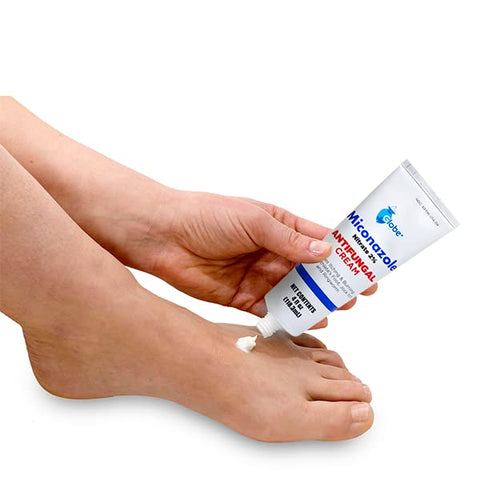 Globe (2 Pack Miconazole Nitrate 2% Cream (4 oz) Cures Most Athletes Foot, Jock Itch, Ringworm and More.