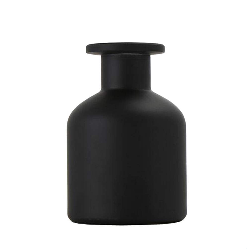 VANTOBEST 1Pcs 150ml/5oz Empty Refillable Glass Aromatherapy Diffuser Bottle Fragrance Storage Container Dispenser Jars Pots Via