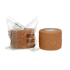 3M Coban Self-Adherent Wrap 1582, Tan, 2 Inch x 5 Yards, 36 Bags/Case