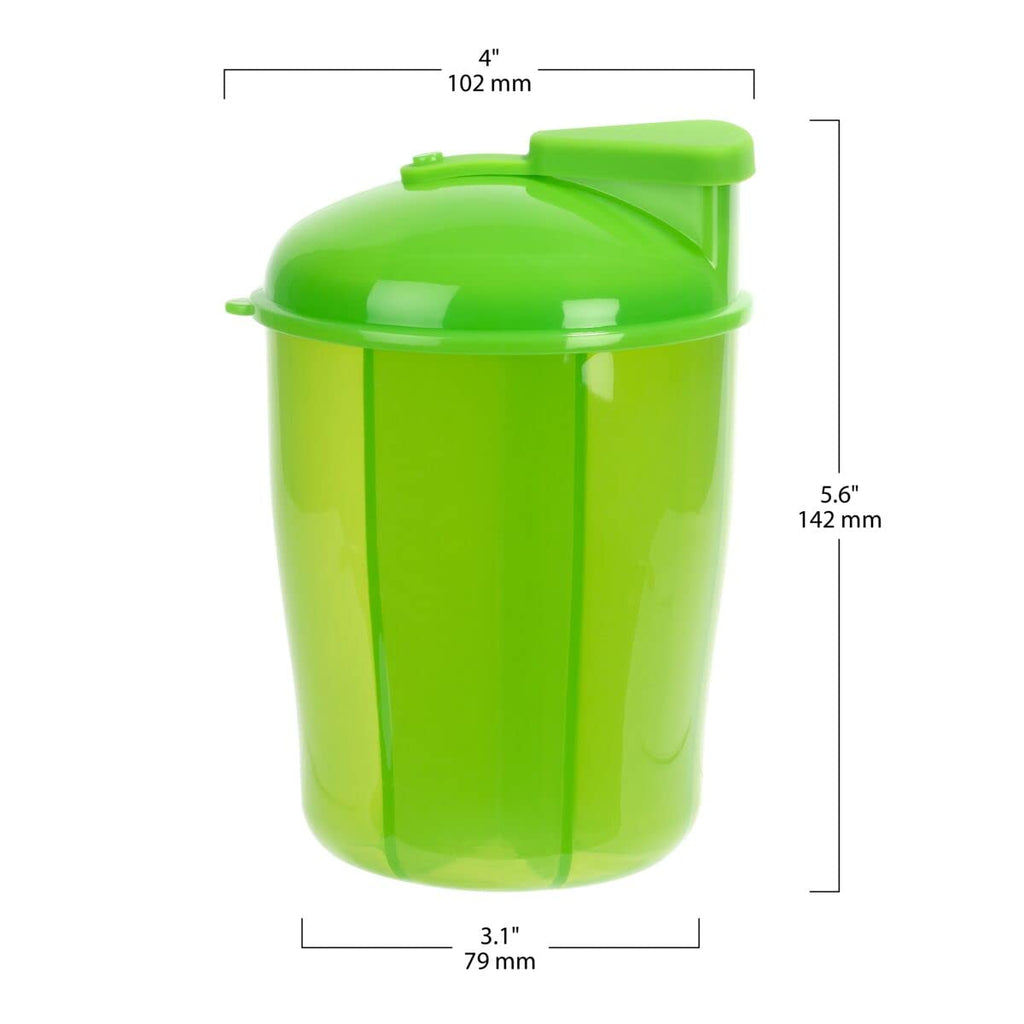 EZY DOSE Vitamin Organizer, 6 Large Compartments, 30-Day Vitamin and Medicine Storage, Keep Vitamins & Meds in Check, Easy to Us