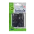 Tips for Large Quad Cane - Grey - 4 Each/Each - 50015GR