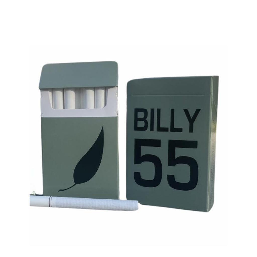 AMERICAN BILLY -REGULAR Carton Green Tea Herbal Cigarettes (REGULAR Flavor) (Sold by the Carton) -Non Tobacco - Non Nicotine Cig