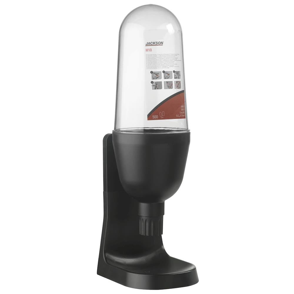 Jackson Safety Disposable Foam Ear Plugs Dispenser, Wall Mountable, Black, 25708