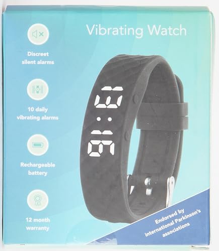 Tabtime Vibrating Alarm Reminder Watch - with up to 10 Silent Personal Alarms or Pill Reminders per Day