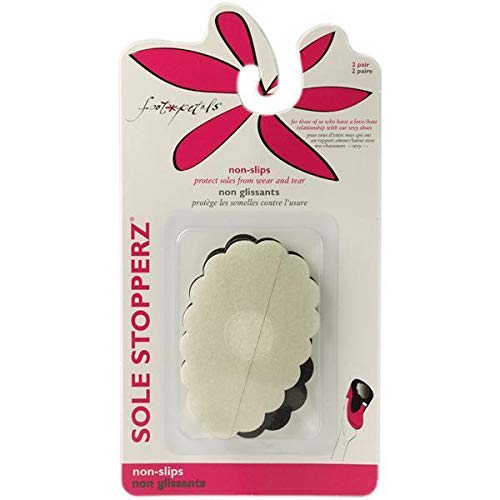 Foot Petals Womens Sole Stopperz, 2 Pair, Assorted
