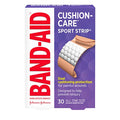 Band-Aid Brand Sterile Cushion Care Flexible Sport Strip Water Resistant Adhesive Bandages, Active First Aid & Wound Care for Mi