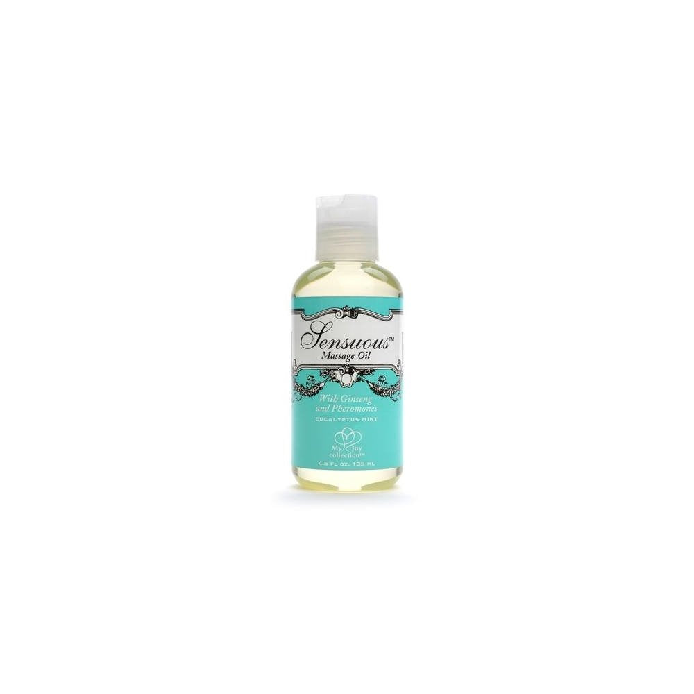 Kingman Sensuous Massage Oil Eucalyptus Mint, 1 Ounce