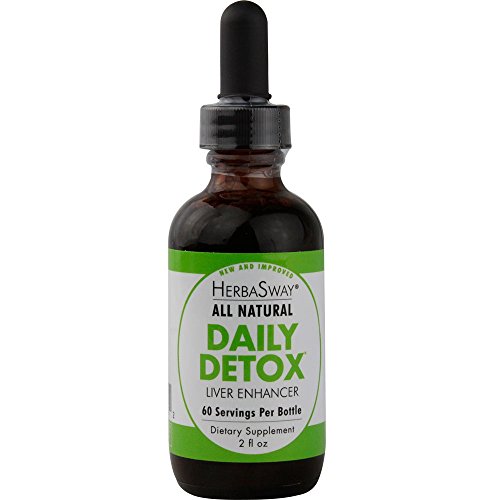 HerbaSway Daily Detox Liver Enhancer, 2 Fluid Ounce (Pack of 3)
