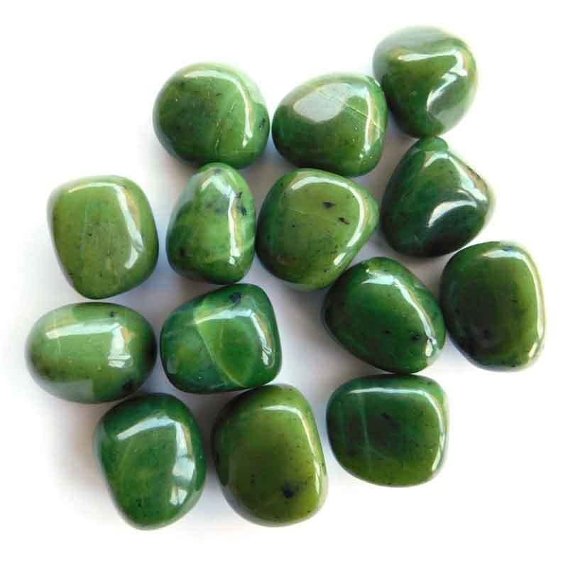 Pachamama Essentials Green Jade Tumbled  Healing Stone  Crystal Healing 2025mm (5)