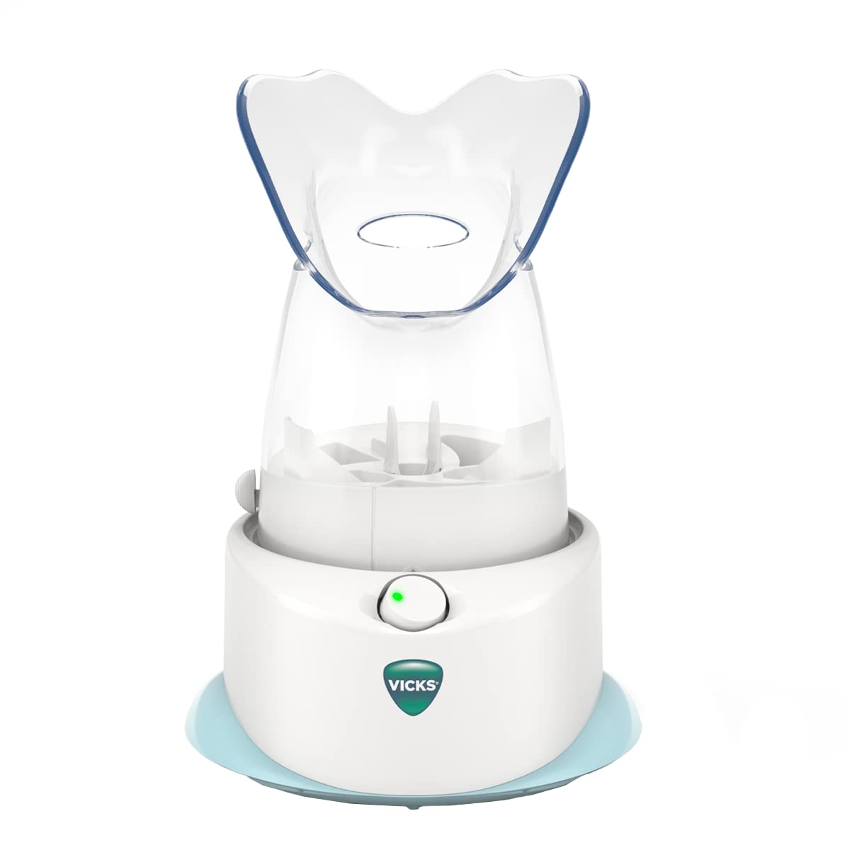 Vicks V1200 Personal Steam Inhaler with Soft Face Mask for Targeted Steam Relief, Aids with Sinus Problems, Congestion, Cough, U