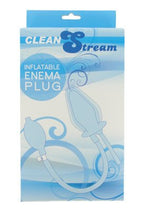 Cleanstream Inflatable Enema Plug, Reusable Latex Free Silicone Enema with Hand Bulb and Flared Base, Comfortable Colon Cleansin