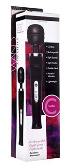 Wand Essentials 8 Speed 8 Mode Rechargeable Wand, Black