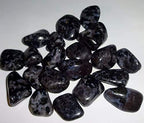 2pc Mystic Merlinite / Indigo Gabbro / Medium Tumbled & Polished / Natural Healing Crystal Gemstone Collectible , Display or Wra