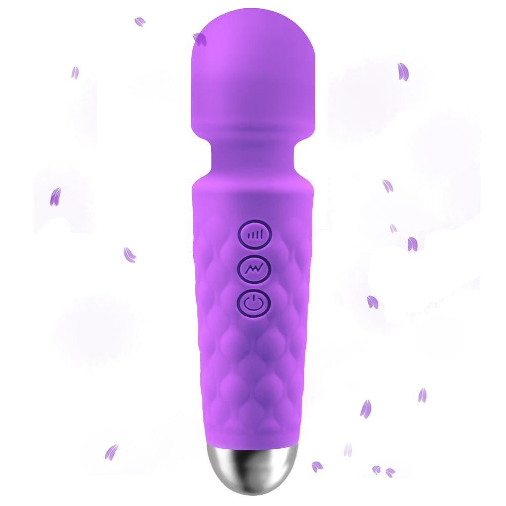Portable USB Rechargeable Massager - Compact and Lightweight - Multi Frequency Switching - Silicone Waterproof Design - Relieve 