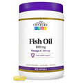 21st Century Fish Oil 1000 mg Softgels, 300 Count