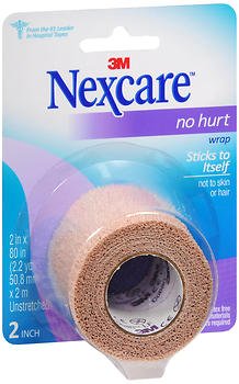 Nexcare No Hurt Wrap 2 in x 80 in - 1 Each, Pack of 6