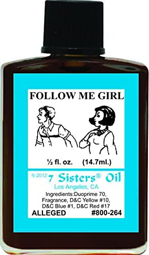 7 Sisters of New Orleans Perfumed Anointing Oil - Follow ME Girl 1/2oz