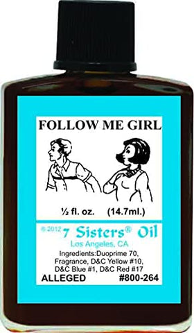 7 Sisters of New Orleans Perfumed Anointing Oil - Follow ME Girl 1/2oz