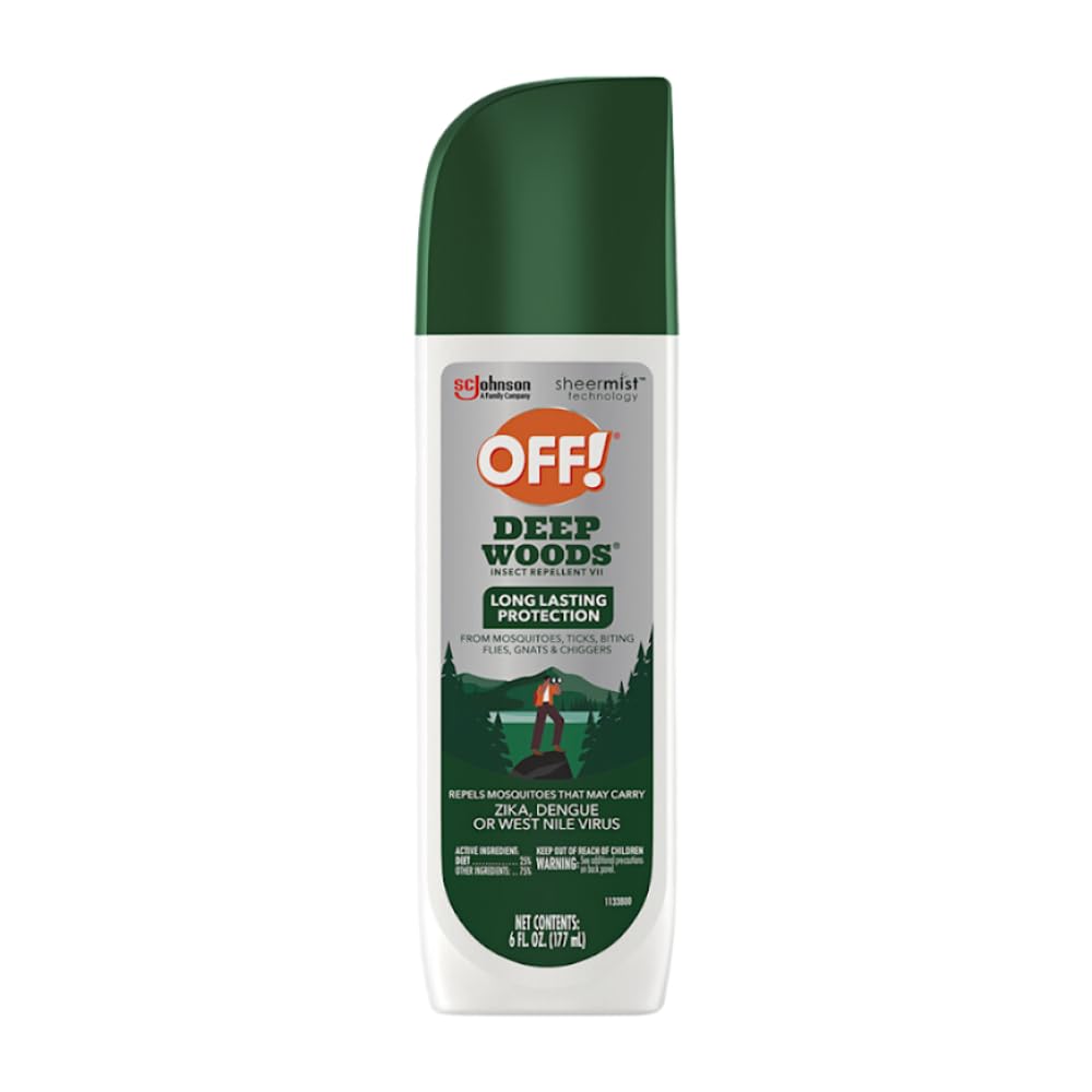 OFF! Deep Woods Off! Insect Repellent Pump 6 oz (Pack of 2)