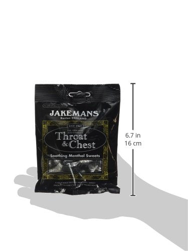 Jakemans Throat and Chest Menthol Sweets 100G