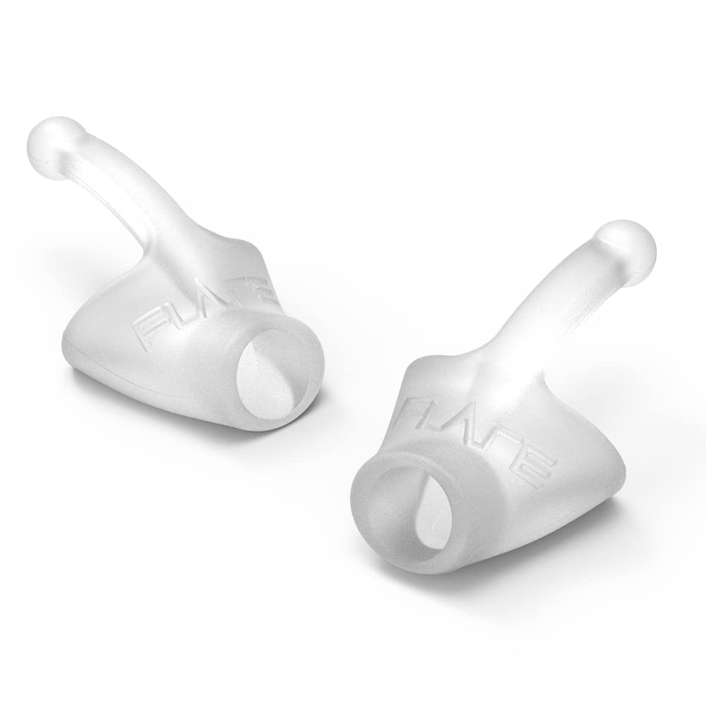 Flare Calmer Kids - Ear Plugs Alternative - Reduce Annoying Noises Without Blocking Sound - Soft Reusable Silicone - Translucent