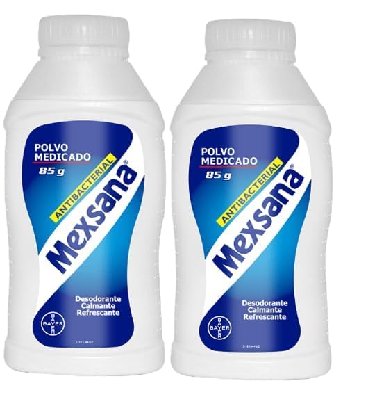 Mexsana Powder Pack of 2 (85g - 2.9 oz) / Polvo Mexsana (85 g - 2.9 oz)