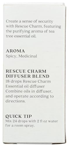 Aura Cacia Rescue Charm Purifying Pure Essential Oil Blend, 0.5 Oz