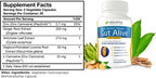 Gut Alive For Restoring Gut Lining - All Natural Support to Fight Leaky Gut, IBS, Heartburn, Acid Indigestion, Acid Reflux, Bloa