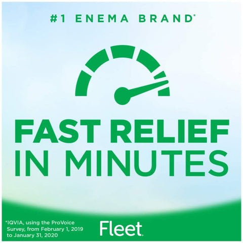 Fleet Enema Saline Ready to Use - 4.5 oz (6 Pack)