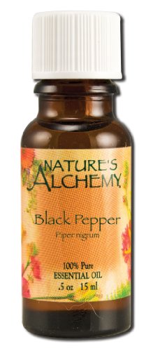 Natures Alchemy Essential Oil Black Pepper, 0.5 fl oz